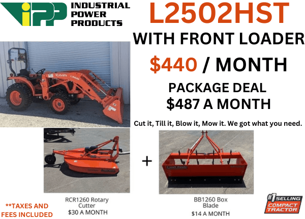 **NEW KUBOTA L2502 TRACTOR PACKAGE DEAL**